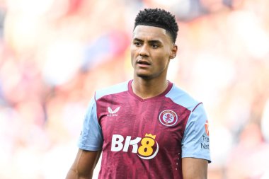 Aston Villa 'dan Ollie Watkins Premier Lig karşılaşmasında Aston Villa, Bournemouth' a karşı Villa Park, Birmingham, Birleşik Krallık, 21 Nisan 202