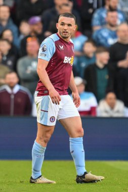 Aston Villa 'dan John McGinn Premier Lig karşılaşmasında Aston Villa, Bournemouth' a karşı Villa Park, Birmingham, Birleşik Krallık, 21 Nisan 202