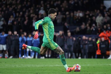 Manchester City 'den Ederson 17 Nisan 202 tarihinde Etihad Stadyumu' nda oynanan UEFA Şampiyonlar Ligi çeyrek final maçında penaltısını kaydetti.