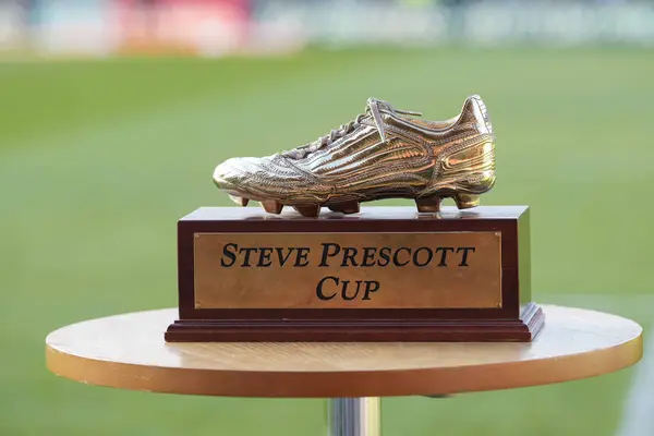 Steve Prescott Cup Scarpone Trofeo Giocato Ogni Stagione Memoria Dell — Foto Stock