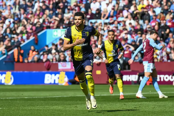 Dominic Solanke Bournemouth Celebrates His Goal Make Premier League Match Stock Image