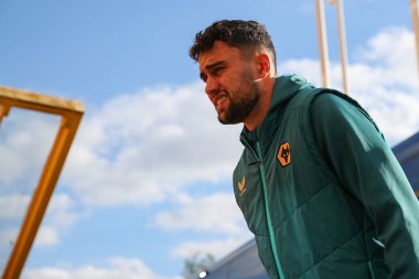 Wolverhampton Wanderers takımından Max Kilman, 24 Nisan 202 'de Wolverhampton Wanderers ile Bournemouth arasında oynanan Premier League maçına geldi.