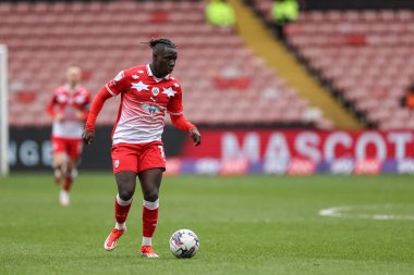 Barnsley 'li Fbio Jal 27 Nisan 2024' te İngiltere 'nin Oakwell kentinde oynanan Sky Bet 1 karşılaşmasında Barnsley, Northampton Town' a karşı.