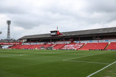 Oakwell 'in Sky Bet Ligi 1 maçı sırasında Oakwell, Barnsley ile Northampton Town arasında 27 Nisan 202' de oynanan genel bir görüntüsü.