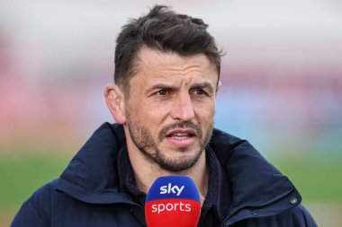 Jon Wilkin, Betfred Süper Lig 9. Raundunda canlı yayında Hull KR, Wigan Warriors 'a karşı Sewell Group Craven Park, Kingston upon Hull, Birleşik Krallık, 26 Nisan 202