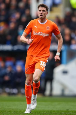 Blackpool takımından Jake Beesley 27 Nisan 202 'de Blackpool' a karşı seçilmiş araba kiralama stadyumunda oynanan Gökyüzü İddia Ligi 1 karşılaşmasında