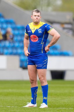 Warrington Wolves 'tan Lachlan Fitzgibbon Betfred Süper Lig 9. Maçı sırasında Salford Red Devils - Warrington Wolves Salford Community Stadyumu, Eccles, Birleşik Krallık, 27 Nisan 202
