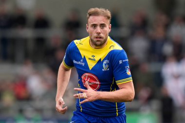 Warrington Wolves 'dan James Harrison Betfred Süper Lig 9. Raundunda Salford Red Devils, Warrington Wolves' a karşı Salford Community Stadyumu, Eccles, Birleşik Krallık, 27 Nisan 202