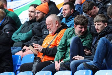 Blackpool taraftarları, 27 Nisan 202 'de İngiltere' de oynanan ve Blackpool 'a karşı oynanan 