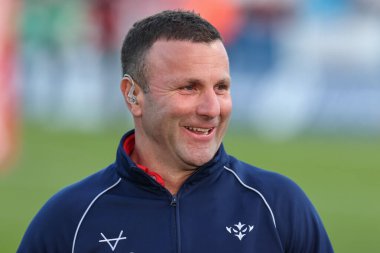 Willie Peters Hull KR 'ın baş antrenörü Betfred Süper Lig 9. Raundunda Hull KR, Wigan Warriors' a karşı Sewell Group Craven Park, Kingston üzerine Hull, Birleşik Krallık, 26 Nisan 202