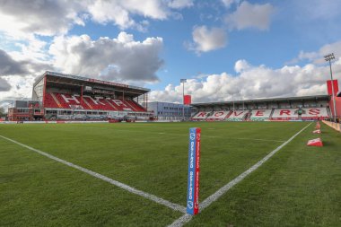 Sewell Group Craven Parkı 'nın Betfred Süper Lig 9. Raundunda Hull KR, Wigan Warriors' a karşı Sewell Group Craven Park, Kingston üzerine Hull, Birleşik Krallık, 26 Nisan 202