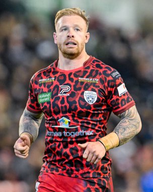 Leigh Leoparları 'ndan Jack Hughes, Betfred Süper Lig 9. Raundunda Leigh Leopards, Catalans Dragons' a karşı Leigh Spor Köyü, Leigh, İngiltere, 26 Nisan 202