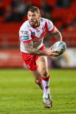 St. Helens takımından Daryl Clark, 25 Nisan 202 'de St Helens - Huddersfield Giants arasındaki Betfred Süper Lig karşılaşmasında ilk vuruşu yaptı.
