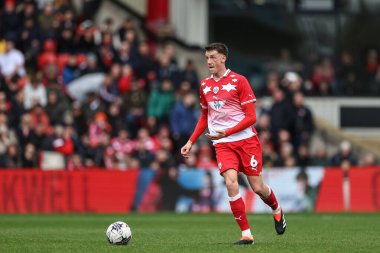 Barnsley 'den Mal de Gevigney topu 27 Nisan 2024' te Oakwell, Barnsley 'de Northampton Town' a karşı oynanan Sky Bet 1 karşılaşmasında aldı.