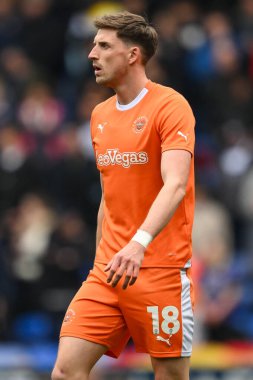 Blackpool takımından Jake Beesley 27 Nisan 202 'de Blackpool' a karşı seçilmiş araba kiralama stadyumunda oynanan Gökyüzü İddia Ligi 1 karşılaşmasında