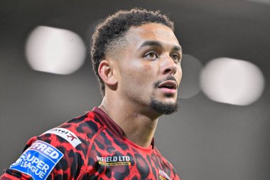 Leigh Leoparları 'ndan Umyla Hanley, Betfred Süper Lig 9. Raundunda Leigh Leopards, Catalans Dragons' a karşı Leigh Spor Köyü, Leigh, İngiltere, 26 Nisan 202