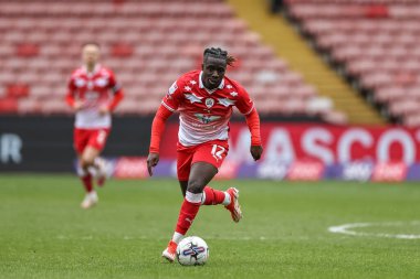 Barnsley 'li Fbio Jal 27 Nisan 2024' te İngiltere 'nin Oakwell kentinde oynanan Sky Bet 1 karşılaşmasında Barnsley, Northampton Town' a karşı.