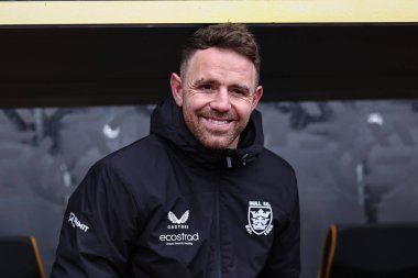 Richie Myler, Hull FC director of rugby is in attendance during the Betfred Super League Round 9 match Hull FC vs Leeds Rhinos at MKM Stadium, Hull, United Kingdom, 28th April 202 clipart