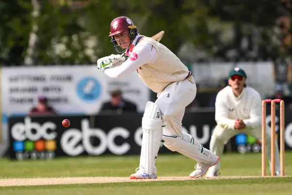 stock image Tom Banton of Somerset during the Vitality County Championship Division 1 match Worcestershire vs Somerset at Kidderminster Cricket Club, Kidderminster, United Kingdom, 26th April 202