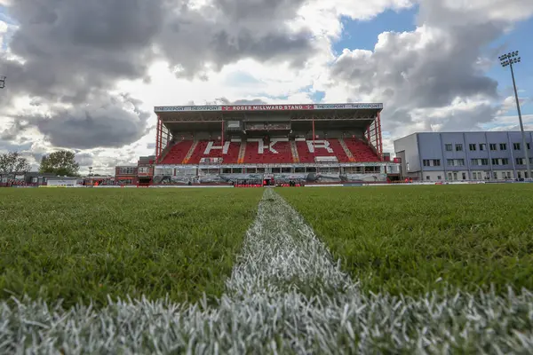 stock image A general view of the Sewell Group Craven Park during the Betfred Super League Round 9 match Hull KR vs Wigan Warriors at Sewell Group Craven Park, Kingston upon Hull, United Kingdom, 26th April 202