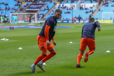 Wes Burns of Ipswich Town in the pregame warmup session during the Sky Bet Championship match Coventry City vs Ipswich Town at Coventry Building Society Arena, Coventry, United Kingdom, 30th April 202 clipart