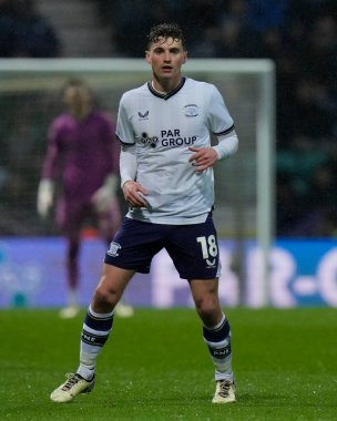 Preston North End 'den Ryan Ledson Sky Bet Şampiyonası' nda Preston North End 'e karşı Deepdale, Preston, Birleşik Krallık, 29 Nisan 202
