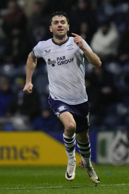 Preston North End 'den Robbie Brady Sky Bet Şampiyonası' nda Preston North End 'e karşı Deepdale, Preston, Birleşik Krallık, 29 Nisan 202