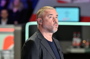 7 kez Dünya Şampiyonu olan Stephen Hendry, Cazoo Dünya Şampiyonası öncesinde BBC ile konuşuyor. 2024 Crucible Tiyatrosu, Sheffield, Birleşik Krallık, 4 Mayıs 2024 