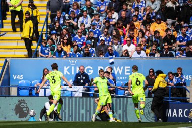 Blackburn Rovers takımından Sammie Szmodics, 4 Mayıs 2024 'te King Power Stadyumu, Leicester, İngiltere' de oynanan Leicester City - Blackburn Rovers maçında 2-0 berabere kalma golünü kutluyor.