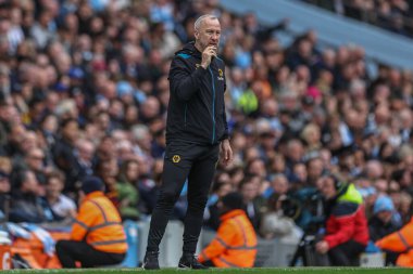 Premier Lig maçında Manchester City, Wolverhampton Wanderers 'a karşı Etihad Stadyumu, Manchester, 4 Mayıs 2024