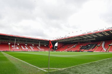 Bramall Lane 'in Premier Lig maçı sırasında Sheffield United' a karşı Nottingham Forest Bramall Lane, Sheffield, İngiltere 'de 4 Mayıs 2024 