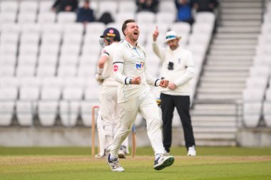 Yorkshire 'dan Dan Moriarty, Vitality County Şampiyonası 2. Lig maçında Yorkshire - Glamorgan - Headingley Cricket Ground, Leeds, İngiltere, 