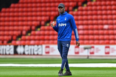 Nottingham Ormanı 'ndan Moussa Niakhat, İngiltere' nin Sheffield Lane kentindeki Premier League maçında Sheffield United Nottingham Ormanı 'na karşı 4 Mayıs 2024' te geldi. 