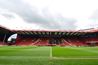 Bramall Lane 'in Premier Lig maçı sırasında Sheffield United' a karşı Nottingham Forest Bramall Lane, Sheffield, İngiltere 'de 4 Mayıs 2024 