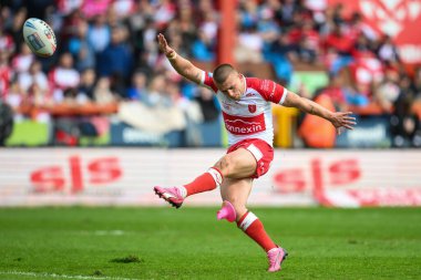 Hull KR takımından Mikey Lewis, 4 Mayıs 2024 'te İngiltere' nin Hull kentinde oynanan Sewell Group Craven Park 'ta oynanan Betfred Süper Lig 10. Raundunda kendi takımını değiştiriyor.
