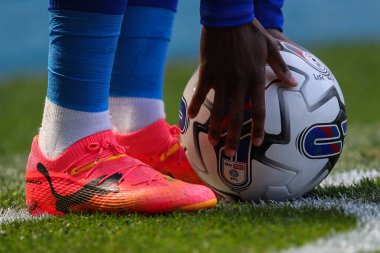 Leicester City 'den Stephy Mavididi, Leicester City' nin 4 Mayıs 2024 'te King Power Stadyumu' nda oynanan Leicester City ve Blackburn Rovers maçında topu köşeye sıkıştırdı.