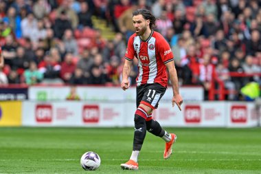 Nottingham Ormanı 'ndan Chris Wood, Premier League maçı sırasında Sheffield United ile Nottingham Ormanı' na karşı Bramall Lane, Sheffield, Birleşik Krallık 'ta, 4 Mayıs 2024 