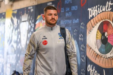 Warrington Wolves 'tan Danny Walker, 9 Mayıs 2024' te Warrington Wolves ile Hull KR arasındaki Betfred Süper Lig karşılaşması öncesinde geldi.