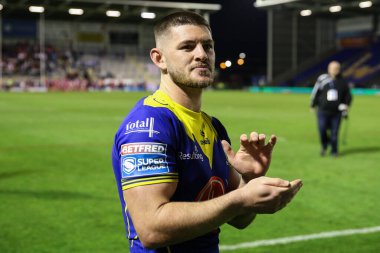 Warrington Wolves takımından Danny Walker, 9 Mayıs 2024 'te Warrington, İngiltere' deki Halliwell Jones Stadyumu 'nda oynanan 11.