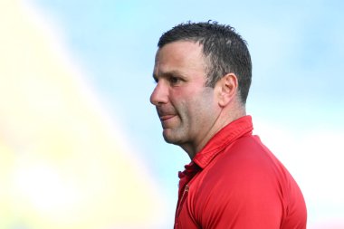 Willie Peters Hull KR 'ın baş antrenörü 11. Betfred Süper Lig karşılaşması öncesinde Warrington Wolves, Hull KR' a karşı Halliwell Jones Stadyumu, Warrington, İngiltere, 9 Mayıs 2024