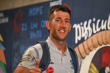 Warrington Wolves 'tan Stefan Ratchford, 9 Mayıs 2024' te Warrington Jones Stadyumu 'nda oynanan 11.