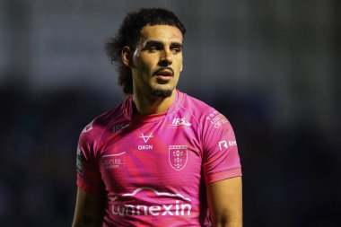 Hull KR takımından Tyrone May 11. Betfred Süper Lig karşılaşmasında Warrington Wolves, Hull KR 'a karşı Halliwell Jones Stadyumu, Warrington, İngiltere, 9 Mayıs 2024