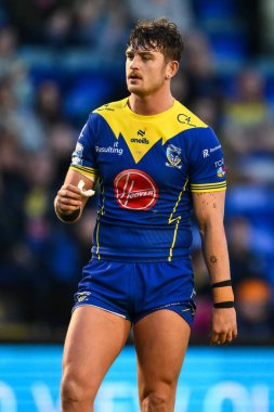 Warrington Wolves 'tan Jordan Crowther 11. Betfred Süper Lig karşılaşmasında Warrington Wolves, Hull KR' a karşı Halliwell Jones Stadyumu, Warrington, Birleşik Krallık, 9 Mayıs 2024