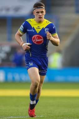 Warrington Wolves 'tan Josh Thewlis 11. Betfred Süper Lig karşılaşmasında Warrington Wolves, Hull KR' a karşı Halliwell Jones Stadyumu, Warrington, Birleşik Krallık, 9 Mayıs 2024