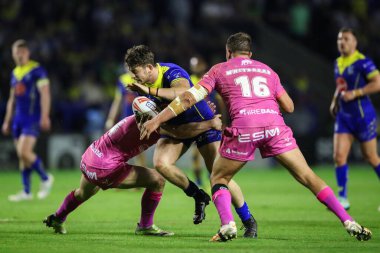 Warrington Wolves 'tan Jordan Crowther, 9 Mayıs 2024' te İngiltere 'nin Warrington kentinde oynanan 11. Betfred Süper Lig karşılaşmasında Warrington Wolves' a karşı Hull KR ile karşı karşıya geldi.