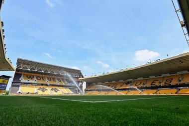 Molineux, İngiltere 'nin Wolverhampton kentinde oynanan Premier League karşılaşması öncesinde Wolverhampton Wanderers - Crystal Palace maçının genel görünümü, 11 Mayıs 2024 