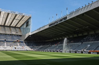 Premier Lig maçı sırasında St. Jamess Park 'ın genel görünümü Newcastle United ve Hove Albion' a karşı St. James 's Park, Newcastle, 11 Mayıs 2024 