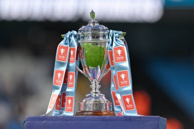 FA Gençlik Kupası Kupası Kupası Kupası, Manchester City - Leeds United maçında Etihad Stadyumu, Manchester, İngiltere, 10 Mayıs 2024 
