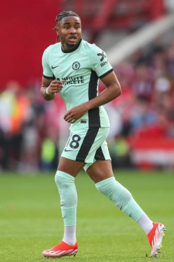 Chelsea 'den Christopher Nkunku Premier League maçı sırasında Nottingham Forest Chelsea' ye karşı City Ground, Nottingham, İngiltere, 11 Mayıs 2024