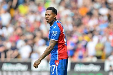 Kristal Saray 'dan Nathaniel Clyne, Premier Lig maçı sırasında Wolverhampton Wanderers, Molineux, Wolverhampton' daki Crystal Palace 'a karşı, 11 Mayıs 2024 